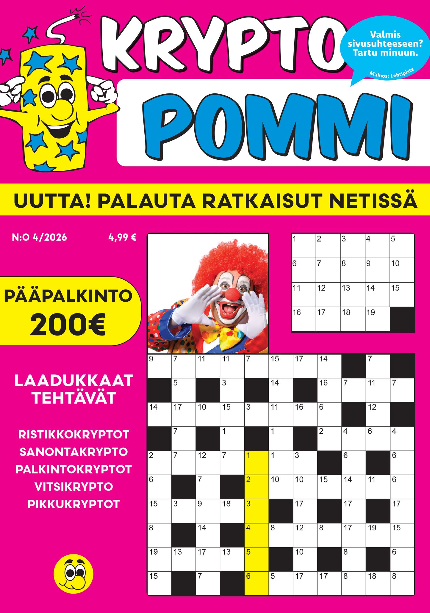 Krypto Pommi | Vuositilaus