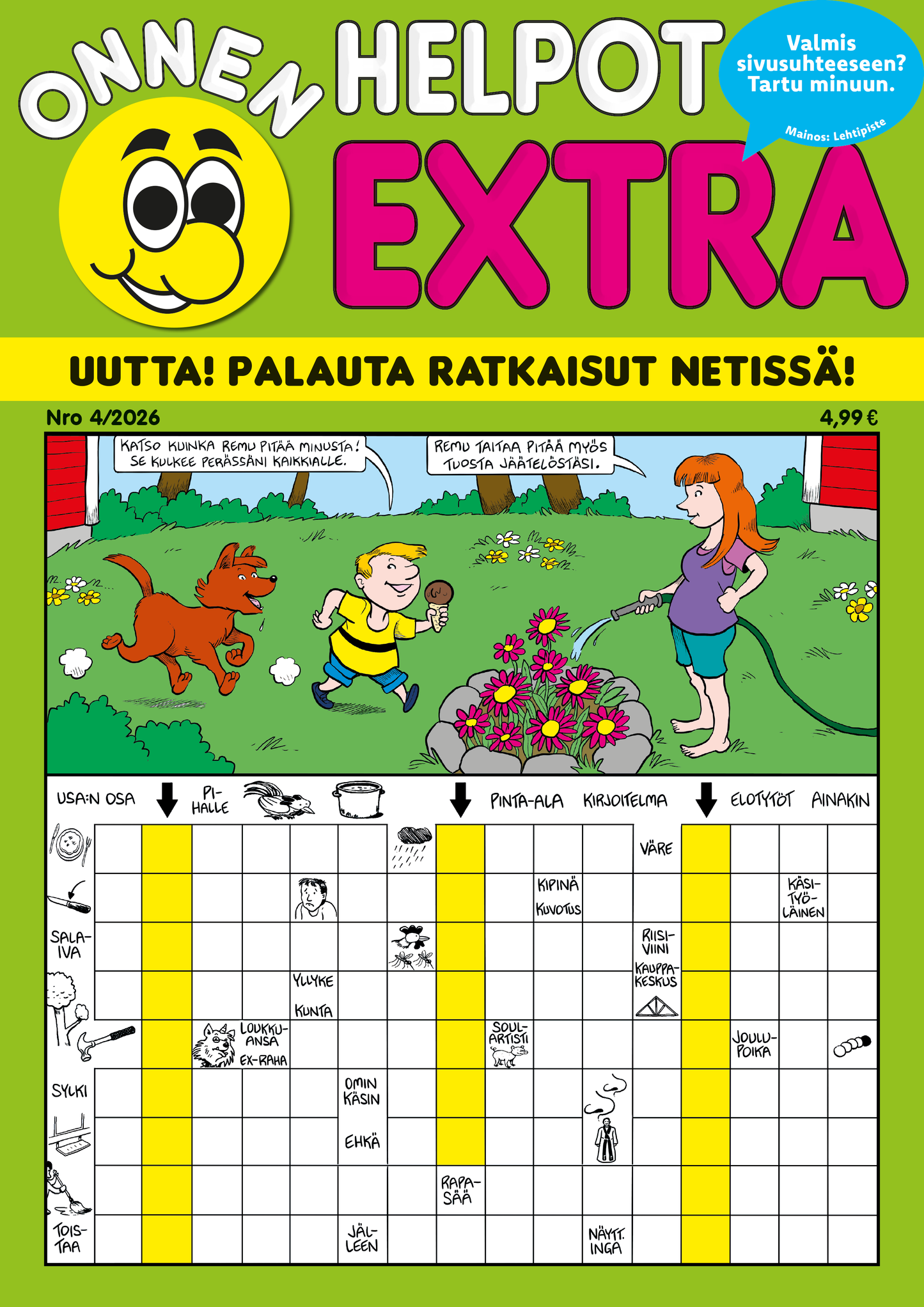 Onnen Helpot EXTRA | Vuositilaus