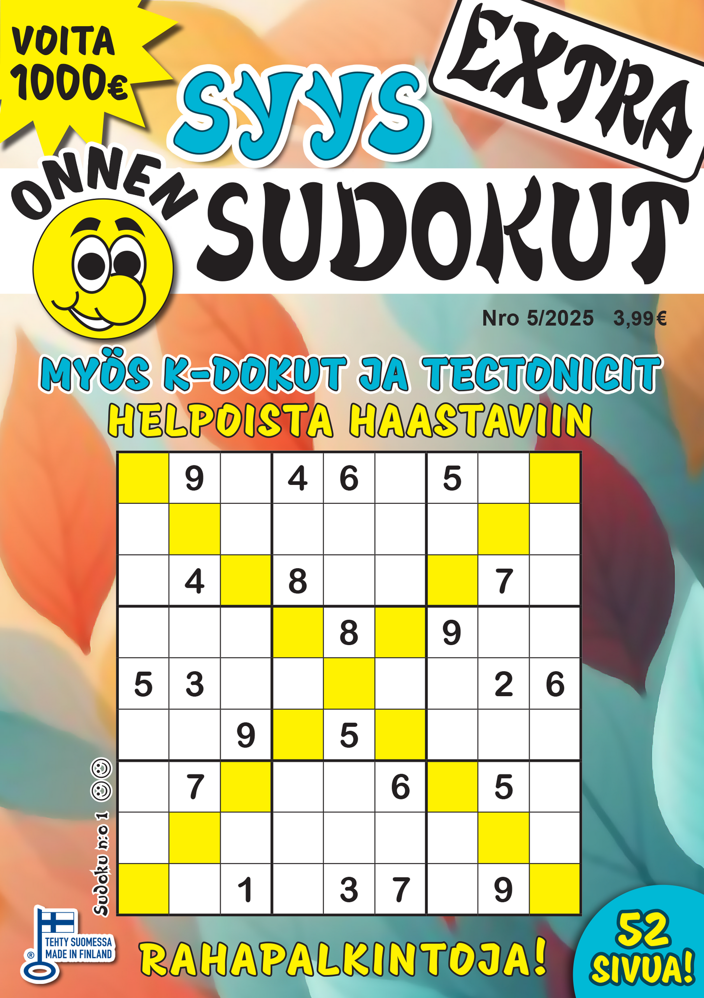 Onnen Sudokut Extra | Vuositilaus