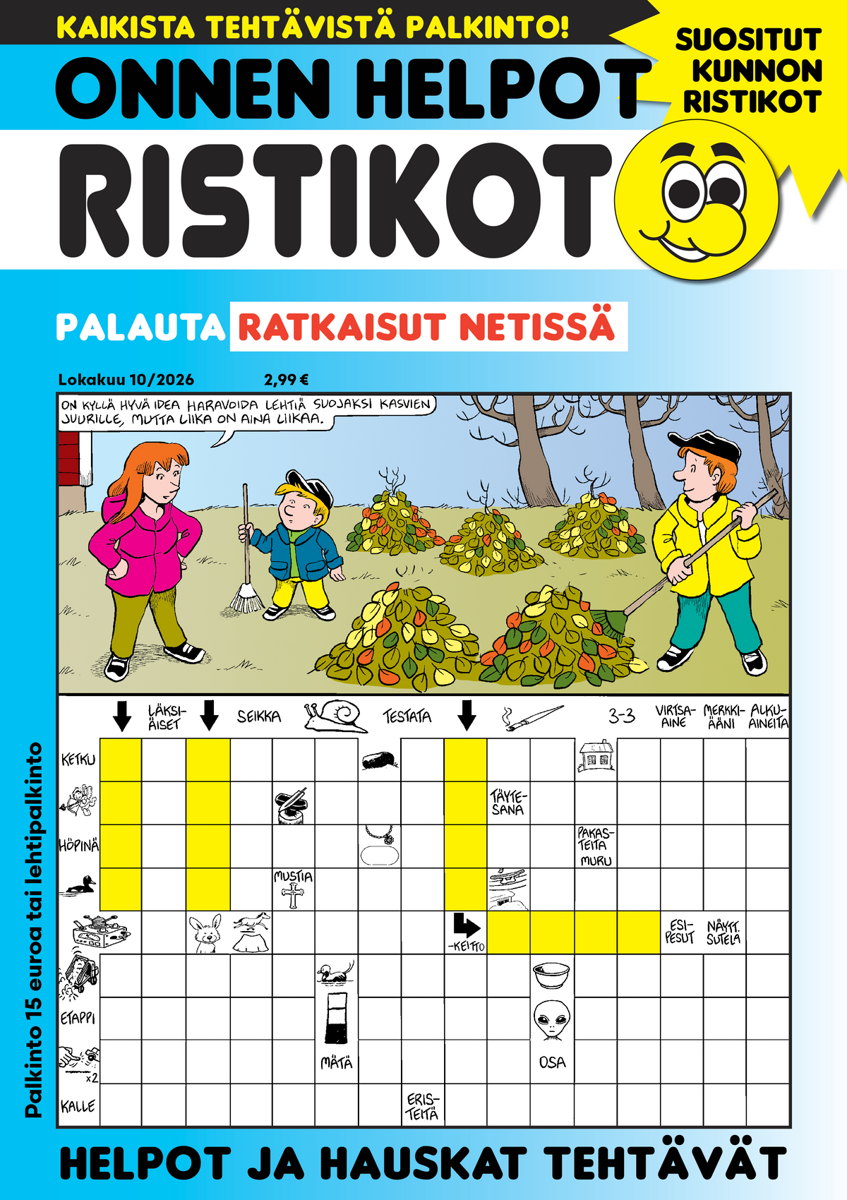 Onnen Helpot Ristikot | Vuositilaus