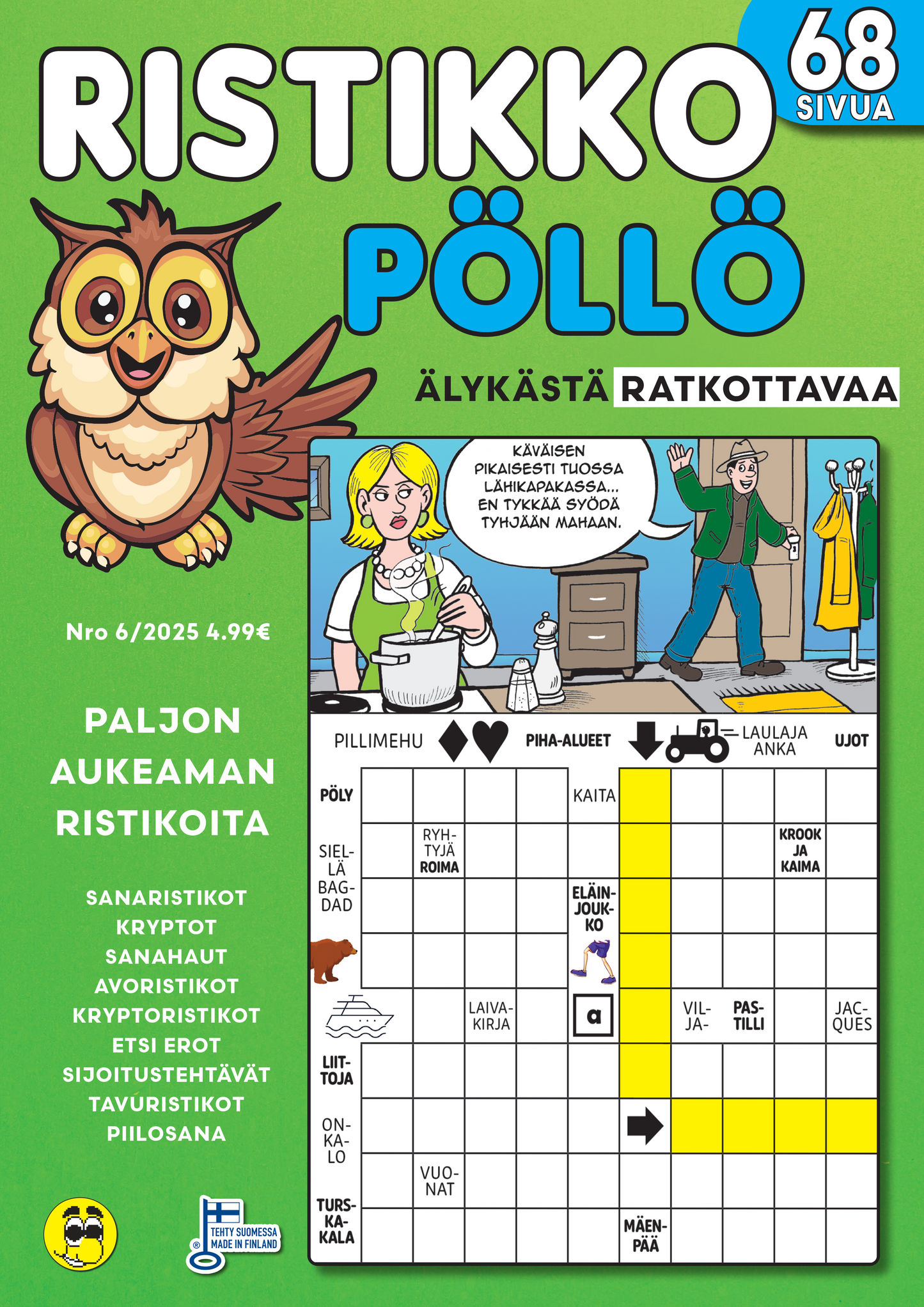 Ristikko Pöllö | Vuositilaus