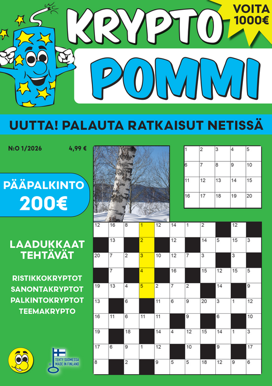 Krypto Pommi  | Vuositilaus