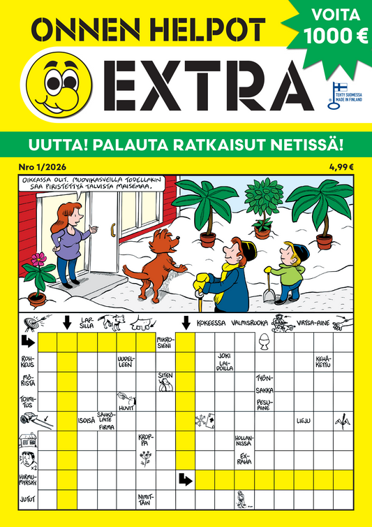 Onnen Helpot EXTRA | Vuositilaus