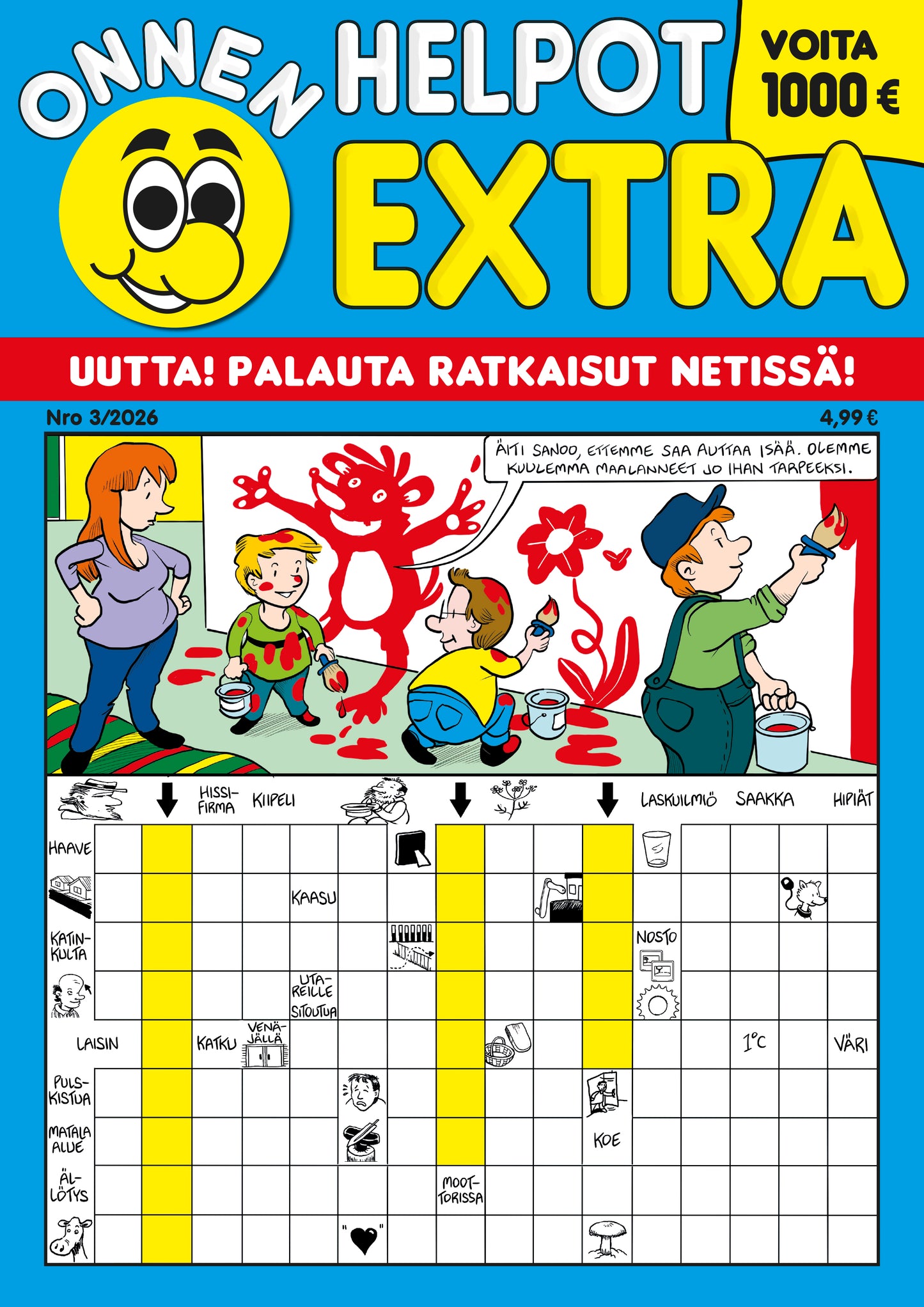 Onnen Helpot EXTRA | Vuositilaus