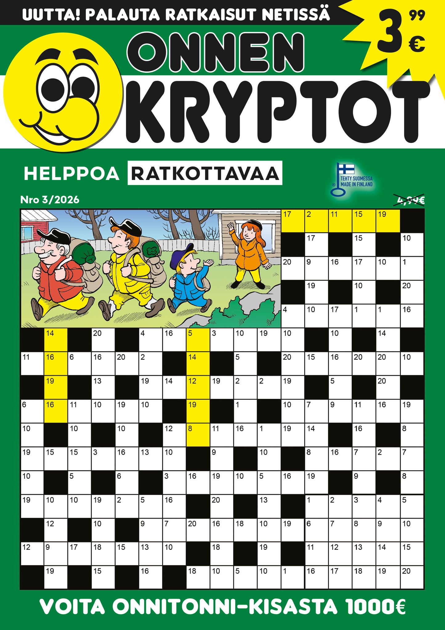 Onnen Kryptot  | Vuositilaus