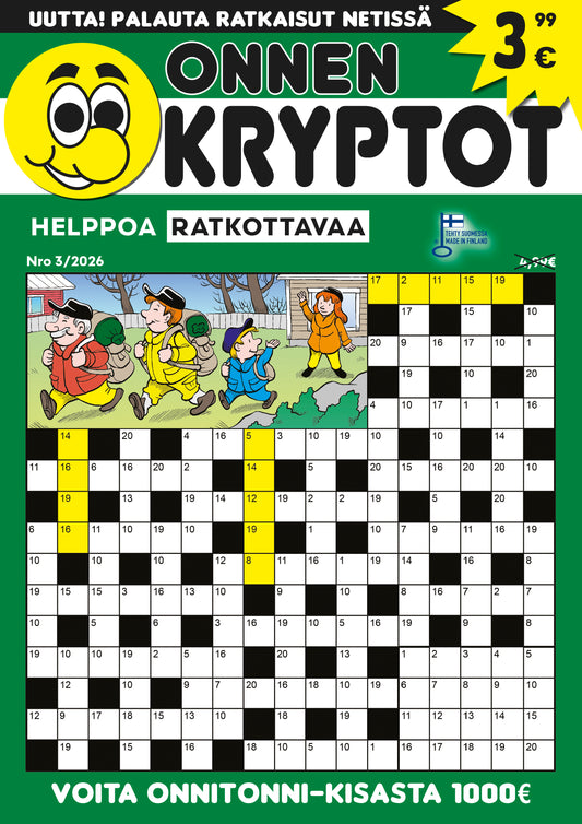 Onnen Kryptot  | Vuositilaus