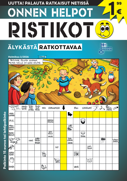 Onnen Helpot Ristikot | Vuositilaus