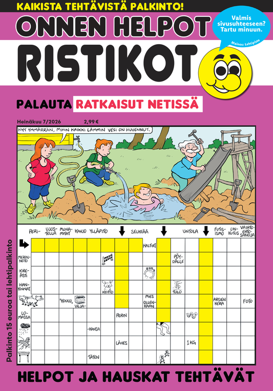 Onnen Helpot Ristikot | Vuositilaus