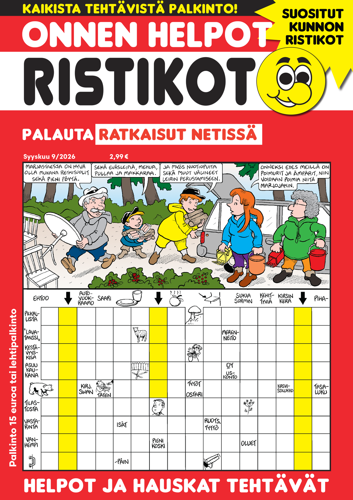 Onnen Helpot Ristikot