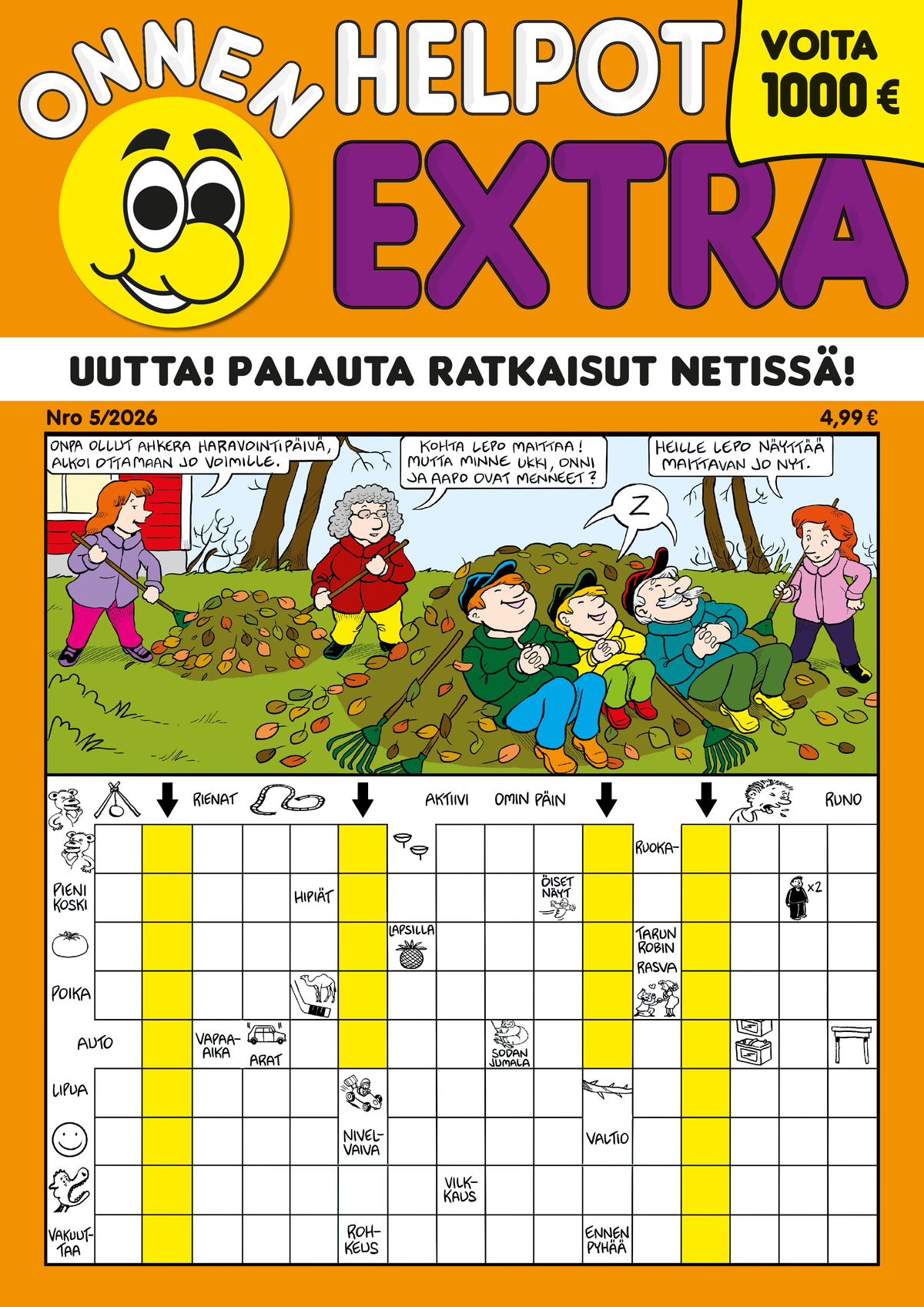 Onnen Helpot EXTRA | Vuositilaus