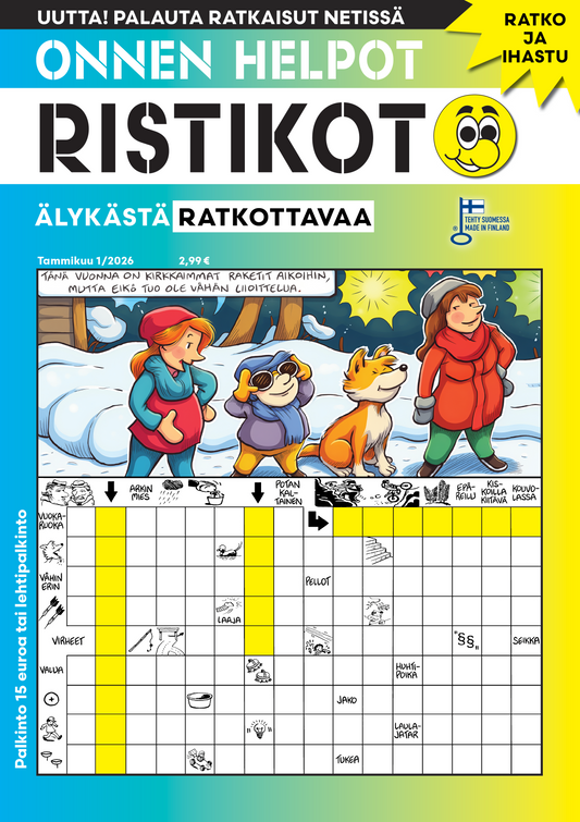 Onnen Helpot Ristikot | Vuositilaus