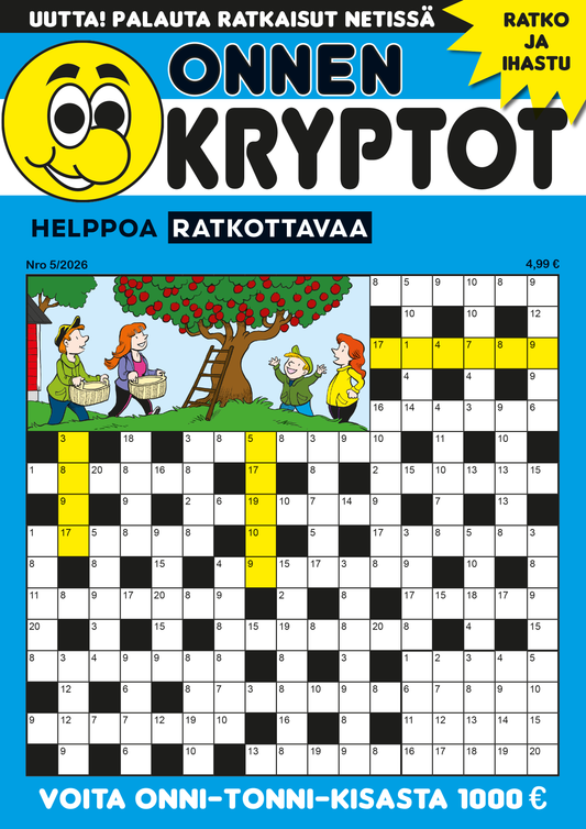 Onnen Kryptot  | Vuositilaus