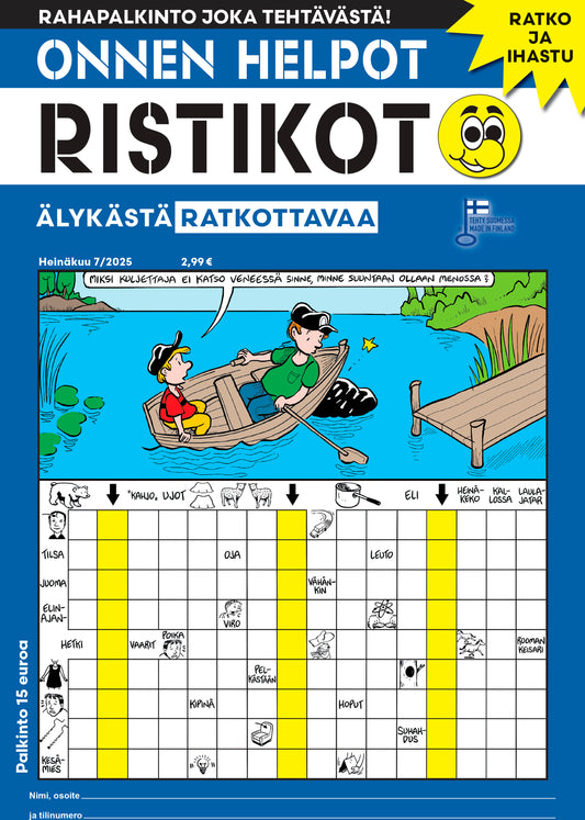 Onnen Helpot Ristikot | Vuositilaus