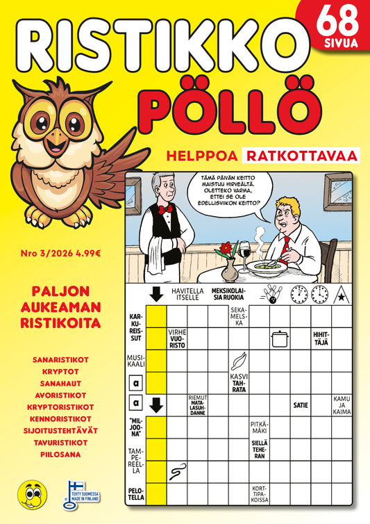 Ristikko Pöllö | Vuositilaus