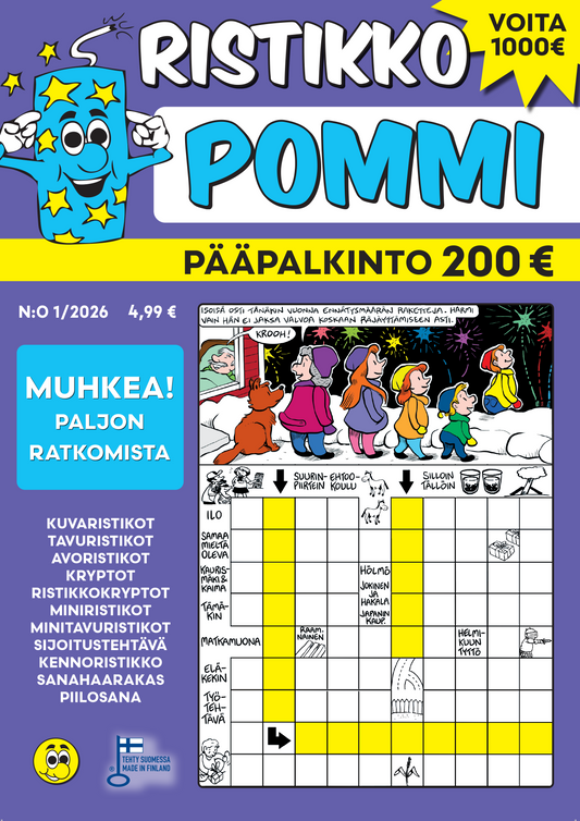Ristikko Pommi  | Vuositilaus