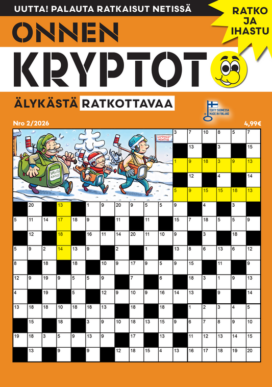 Onnen Kryptot  | Vuositilaus