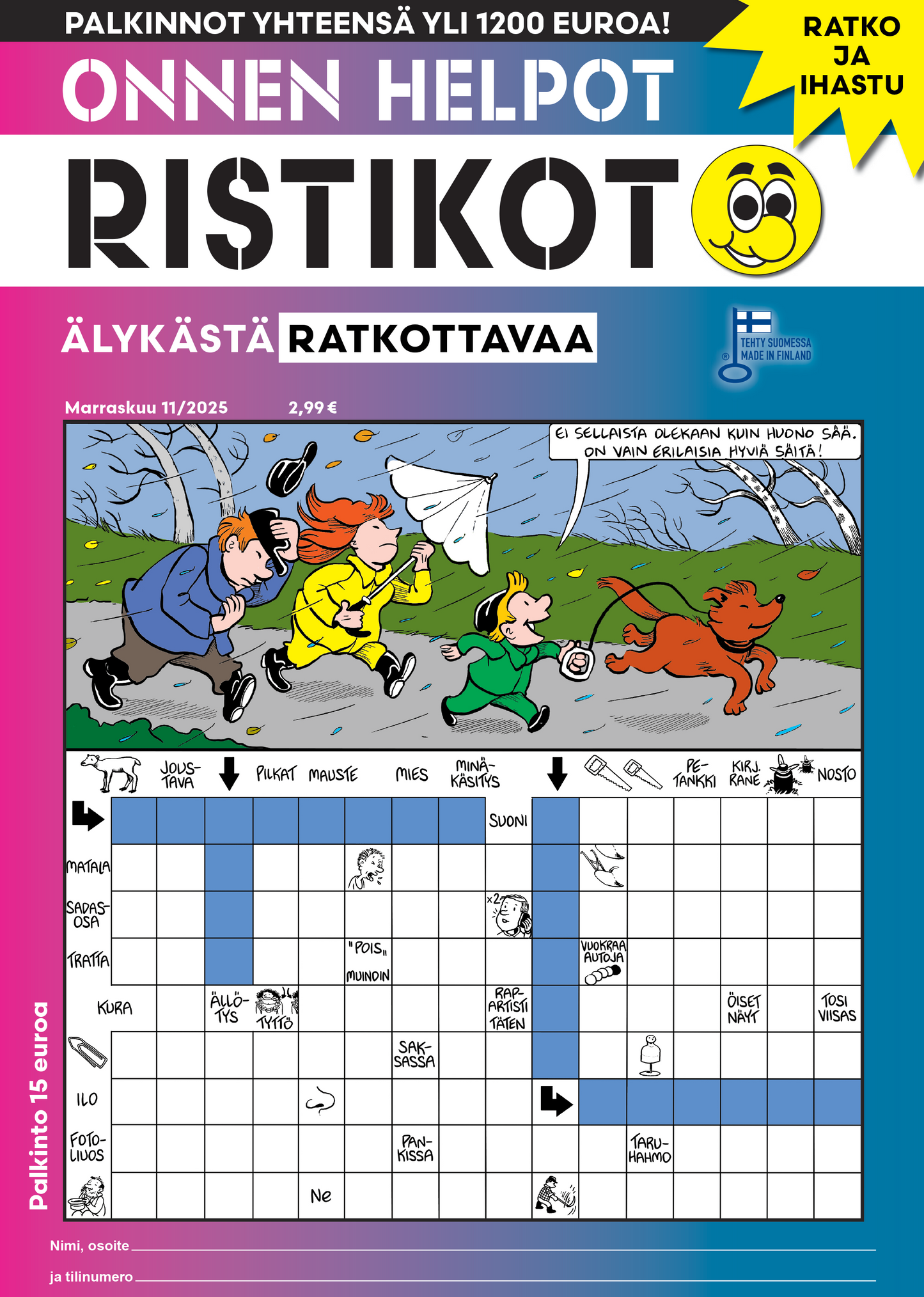 Onnen Helpot Ristikot