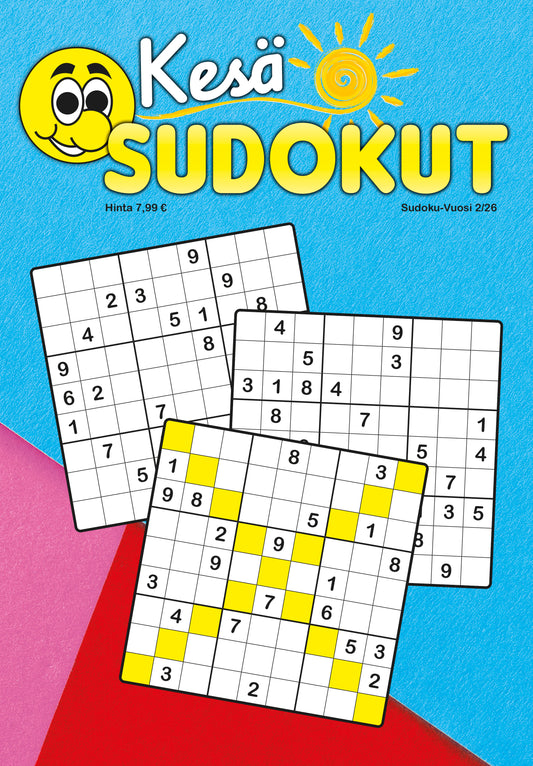Kesä-Sudokut 2026